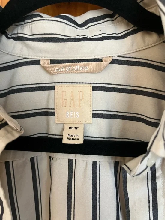 Gap × BÉIS Poplin Dolman Big Shirt - Picture 4 of 8